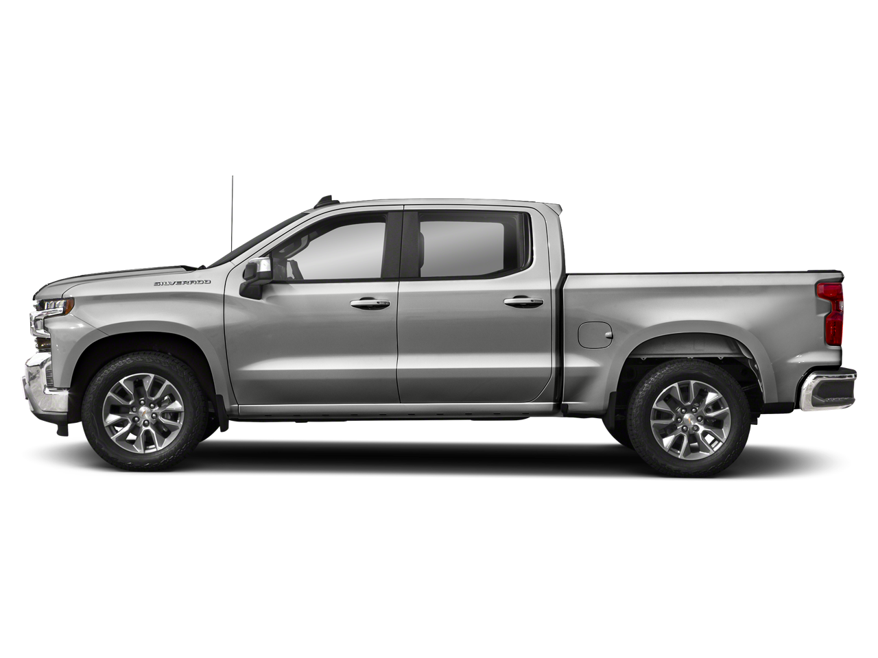 2019 Chevrolet Silverado 1500 — rear three-quarter view