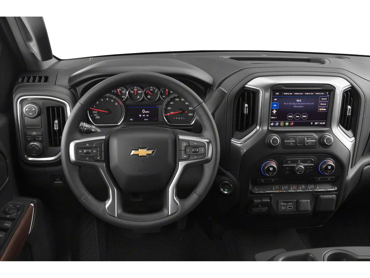 2019 Chevrolet Silverado 1500 — interior view