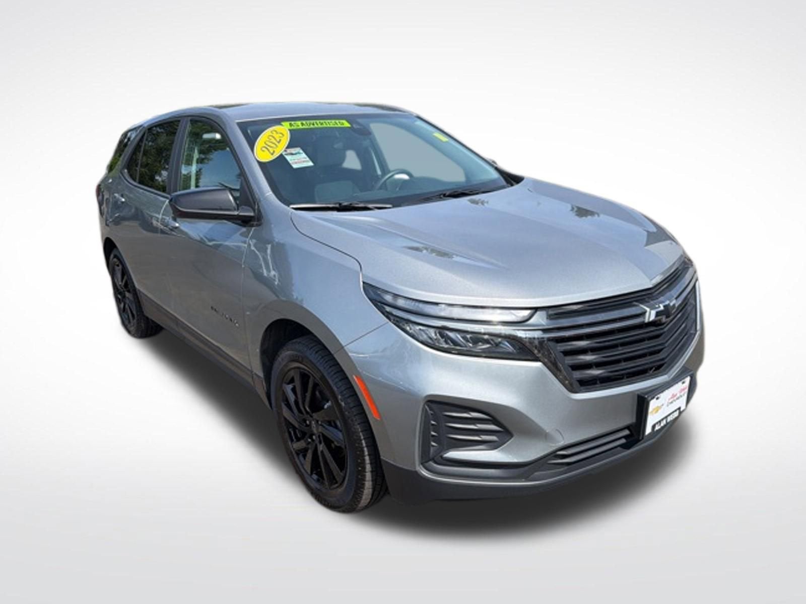 2023 Chevrolet Equinox LS in Sterling Gray Metallic — front three-quarter view