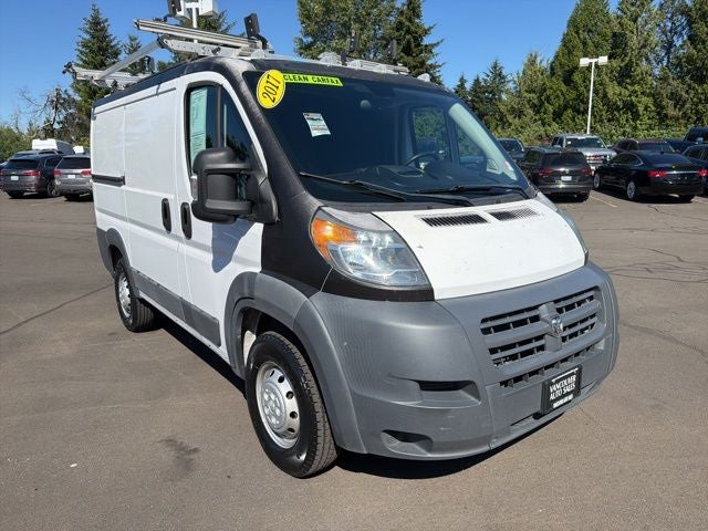 2017 RAM ProMaster 1500 Low Roof in Bright White Clearcoat — front three-quarter view