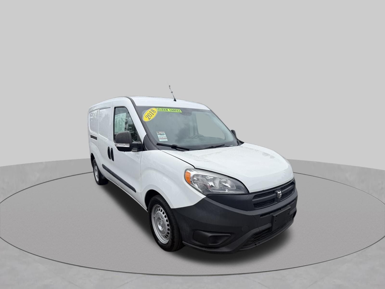 2018 RAM ProMaster City Tradesman in Bright White — front three-quarter view